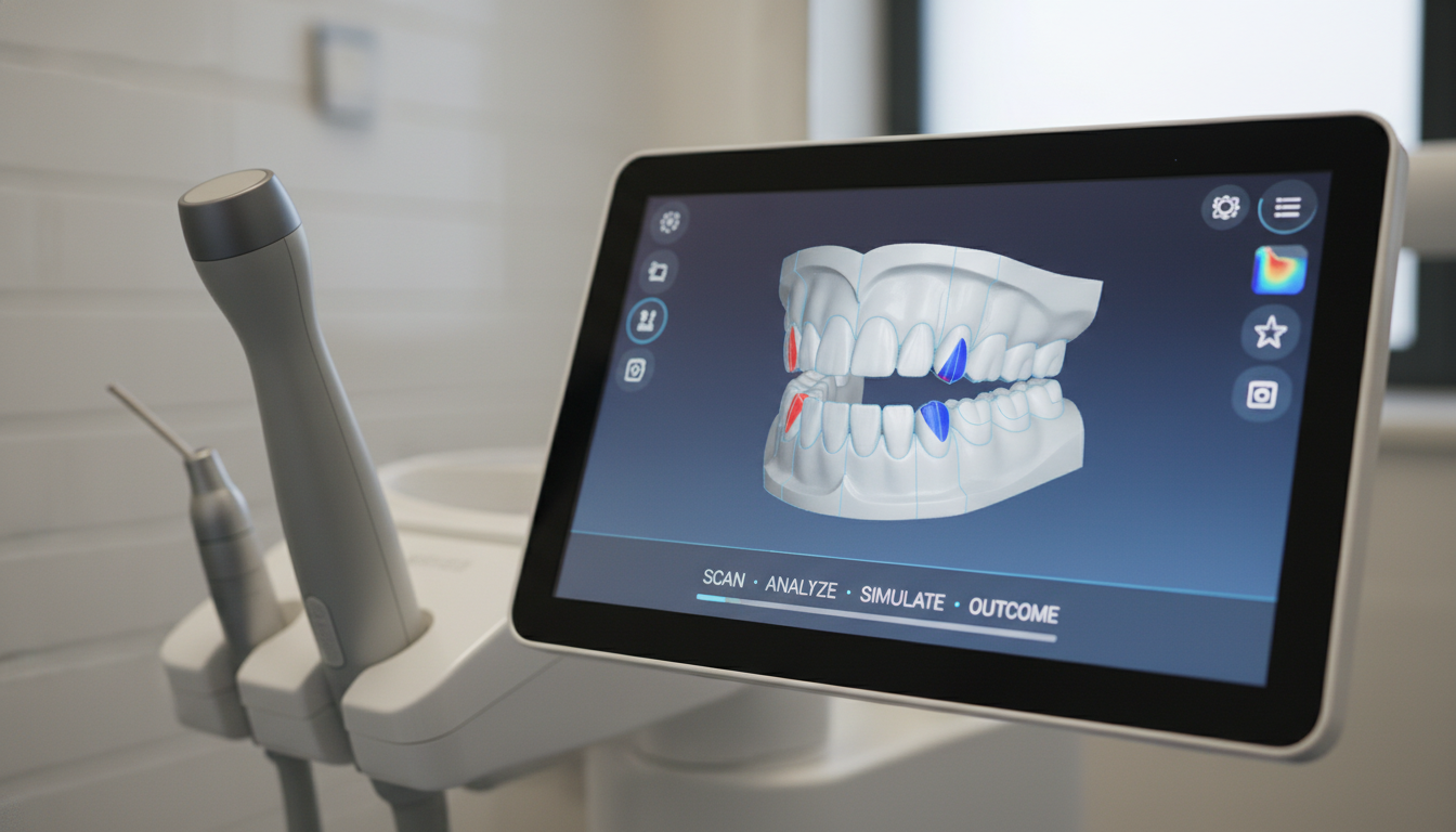 3D digital scanner for Invisalign treatment